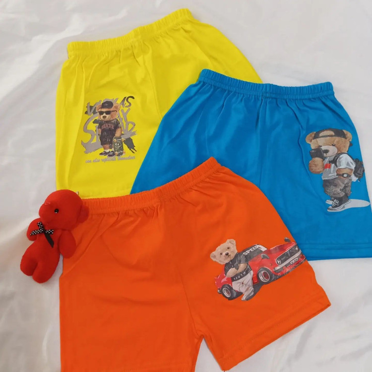 شورت پسرانه نخ پنبه ضد حساسیت پادار