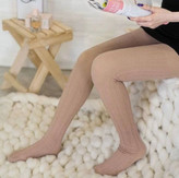 جوراب شلواری دخترانه راحت گندمی