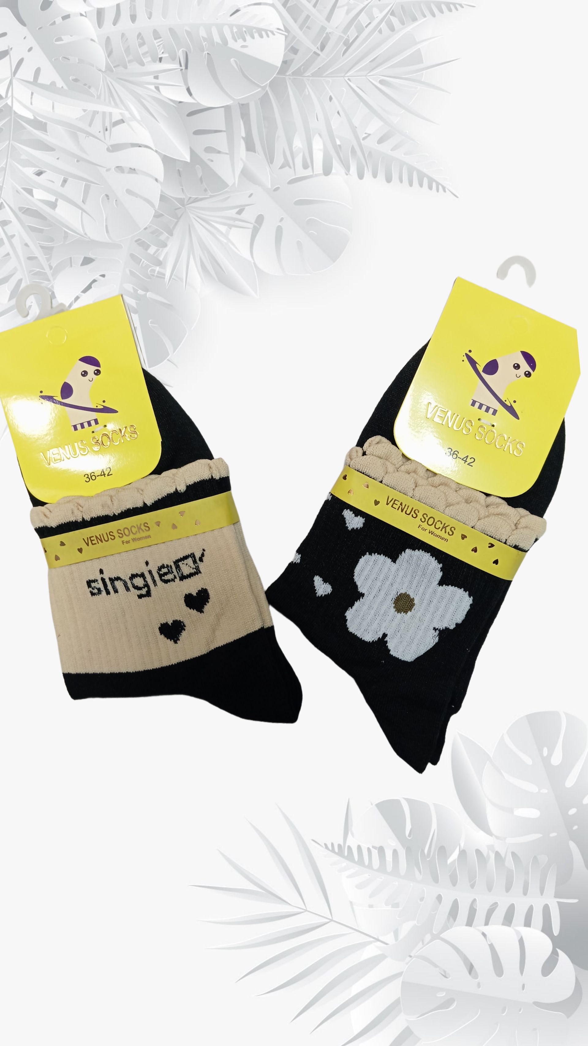 با کیفیت‌ترین جوراب زنانه نخ پنبه ضد بو