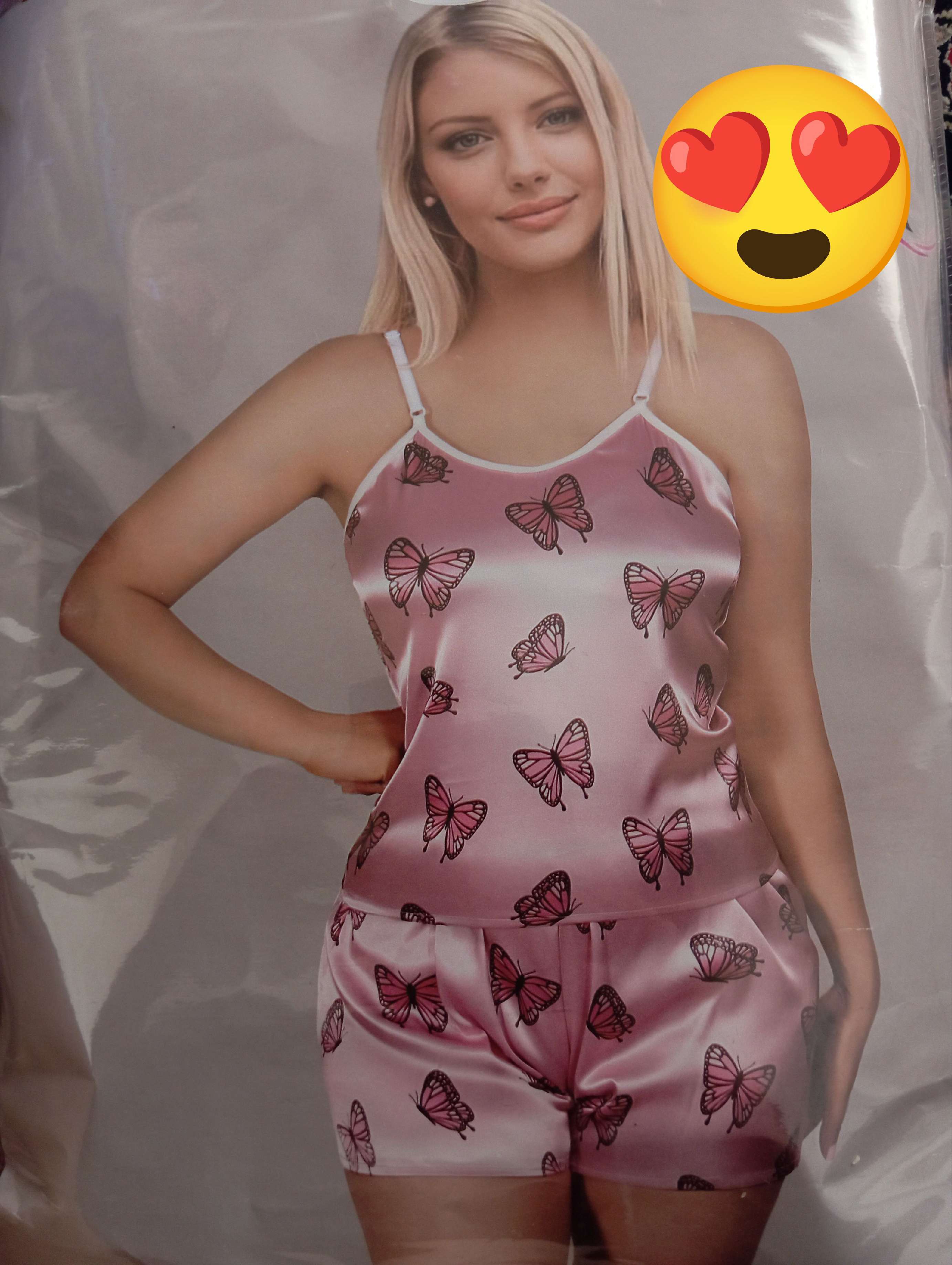 عکس ست تاپ شورتک ساتن