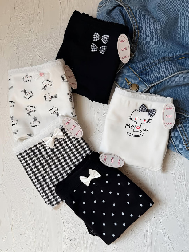 شورت عروسکی دخترانه کیفیت عالی