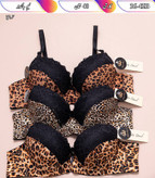 خرید سوتین اسفنجی مدل پلنگی ترند