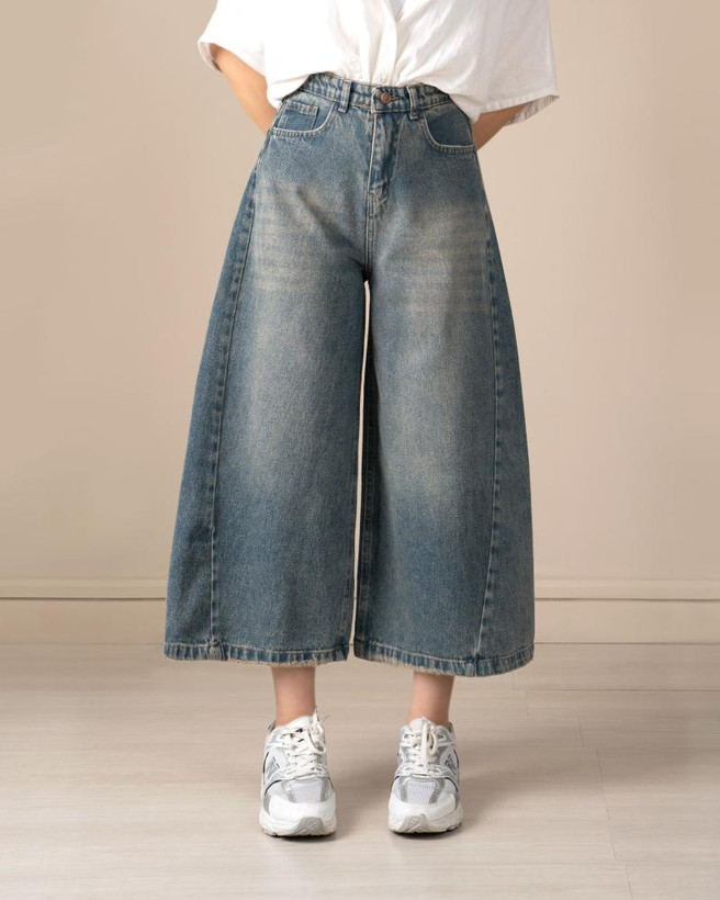 خرید بهترین شلوار واید شافل قد8۵