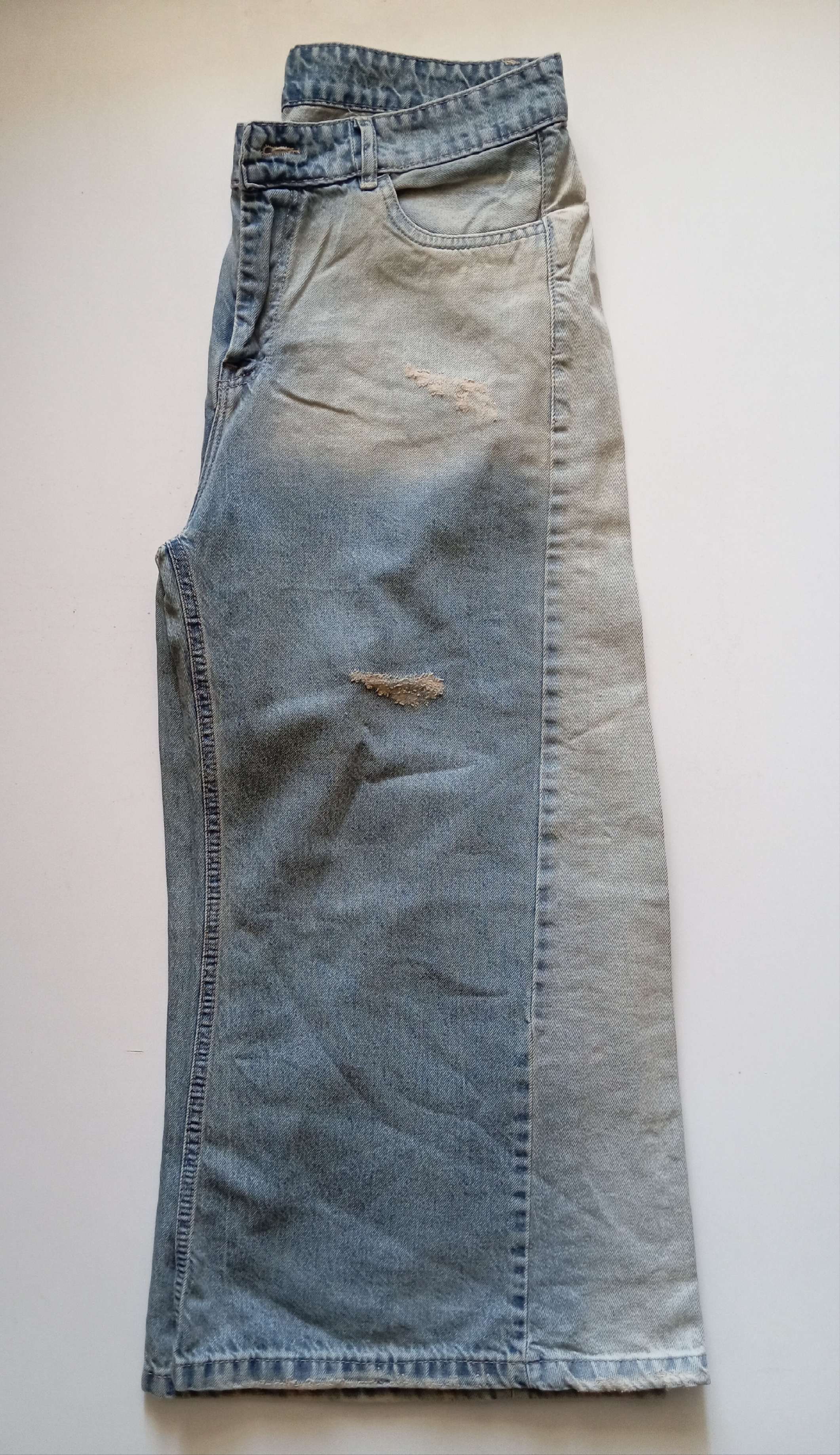 شلوار شافل جین قد ۸۵