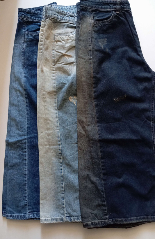 خرید شلوار جین واید شافل اعلا