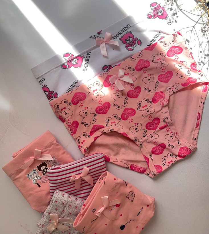 خرید بهترین شورت پنبه لاکرا زنانه و دخترانه