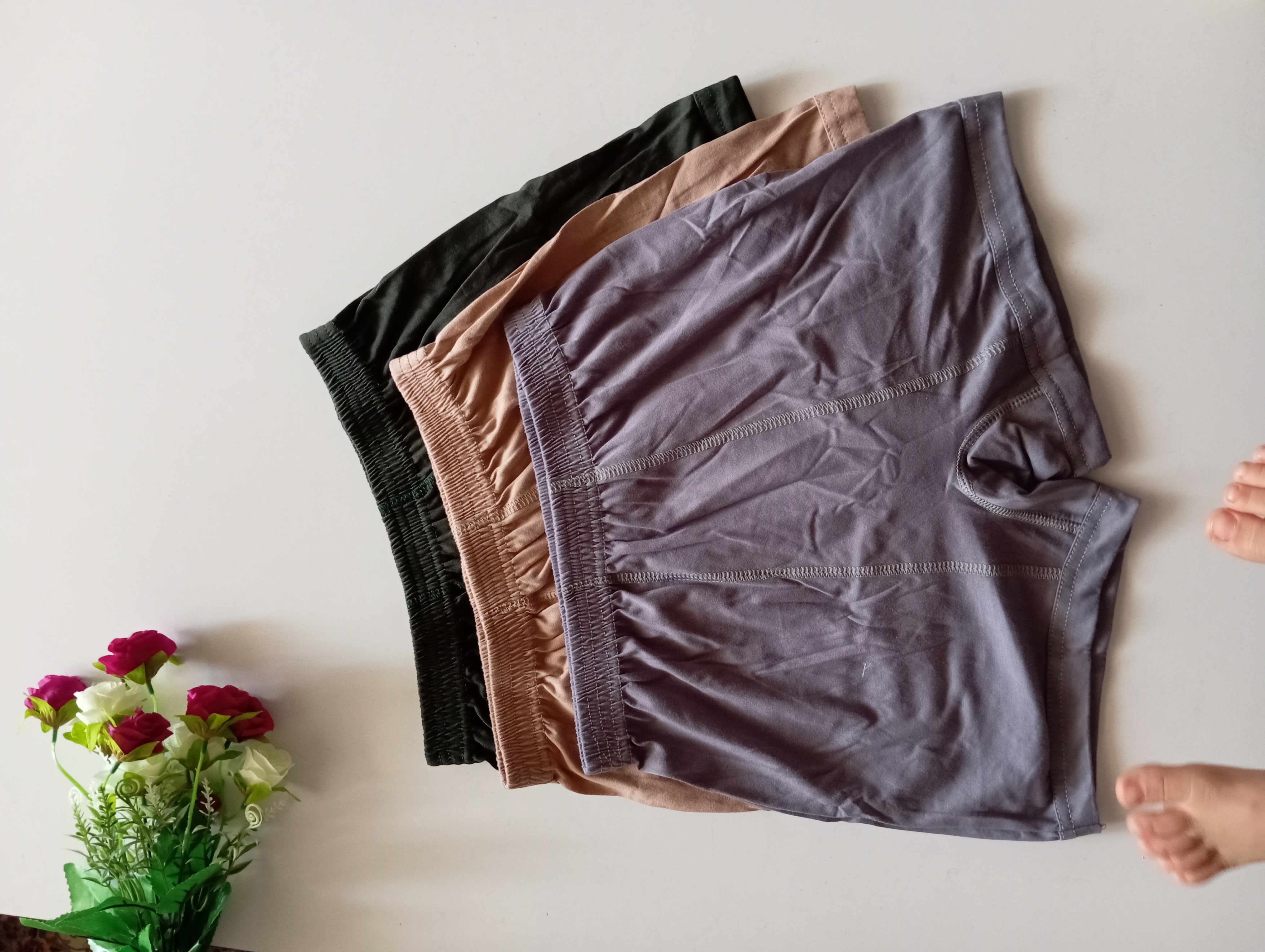 خرید عمده شورت پادار مردانه نخ پنبه ضد حساسیت