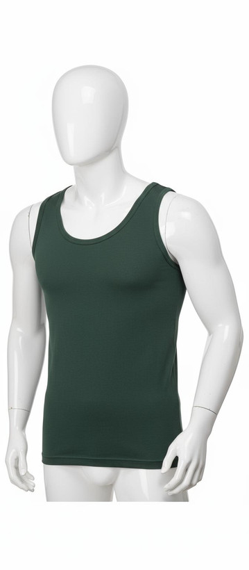 خرید رکابی نخ پنبه مردانه ضد حساسیت سبز