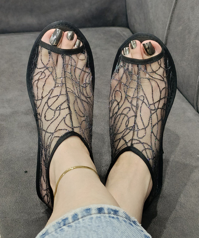 خرید پاپوش کف چرم زنانه