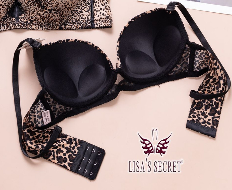 خرید سوتین اسفنجی مدل پلنگی ترند